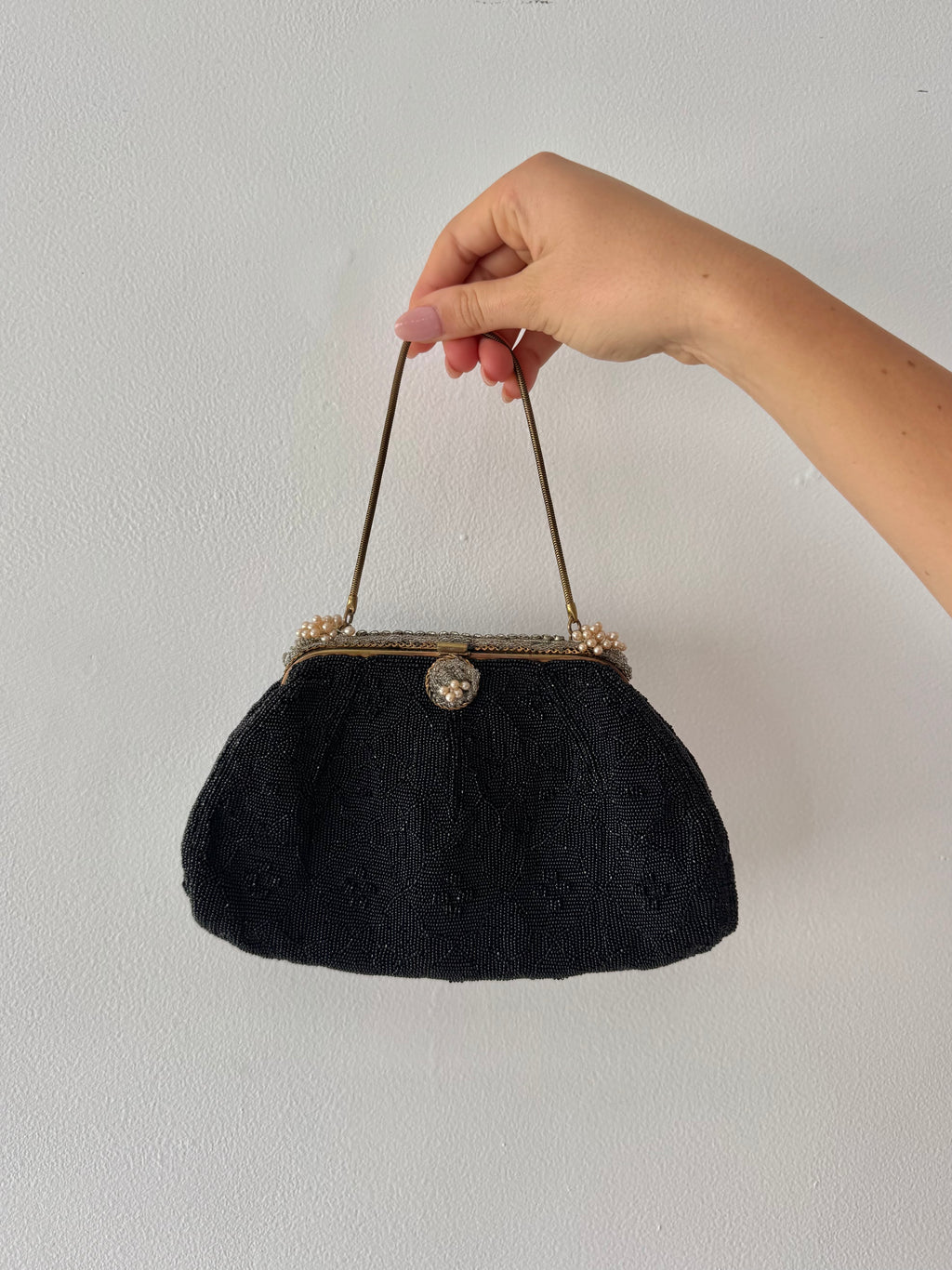 Saks Fifth Avenue Beaded Evening Bag