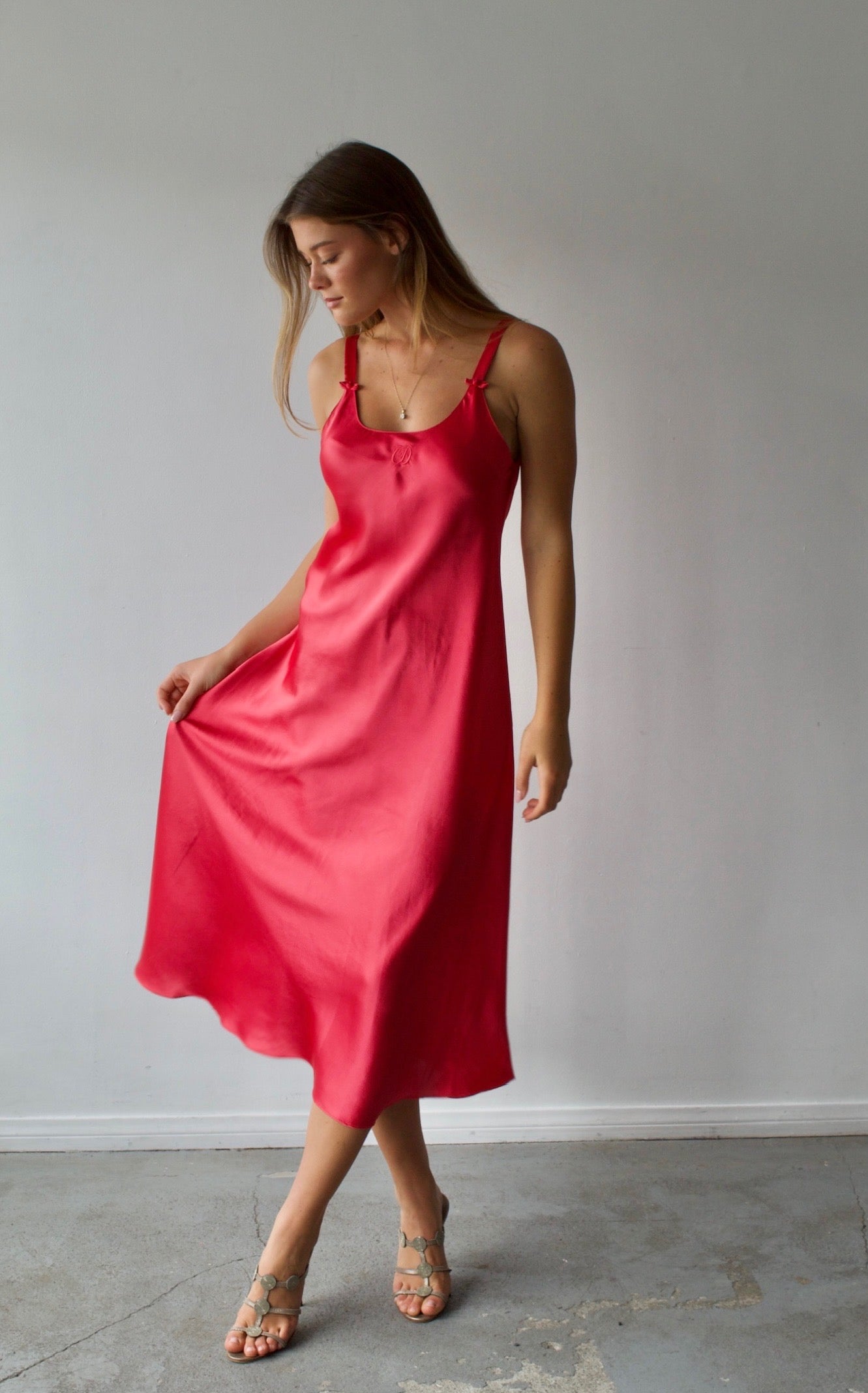 Christian Dior Silk Slip Dress