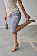 BCBG Nautical Pencil Skirt