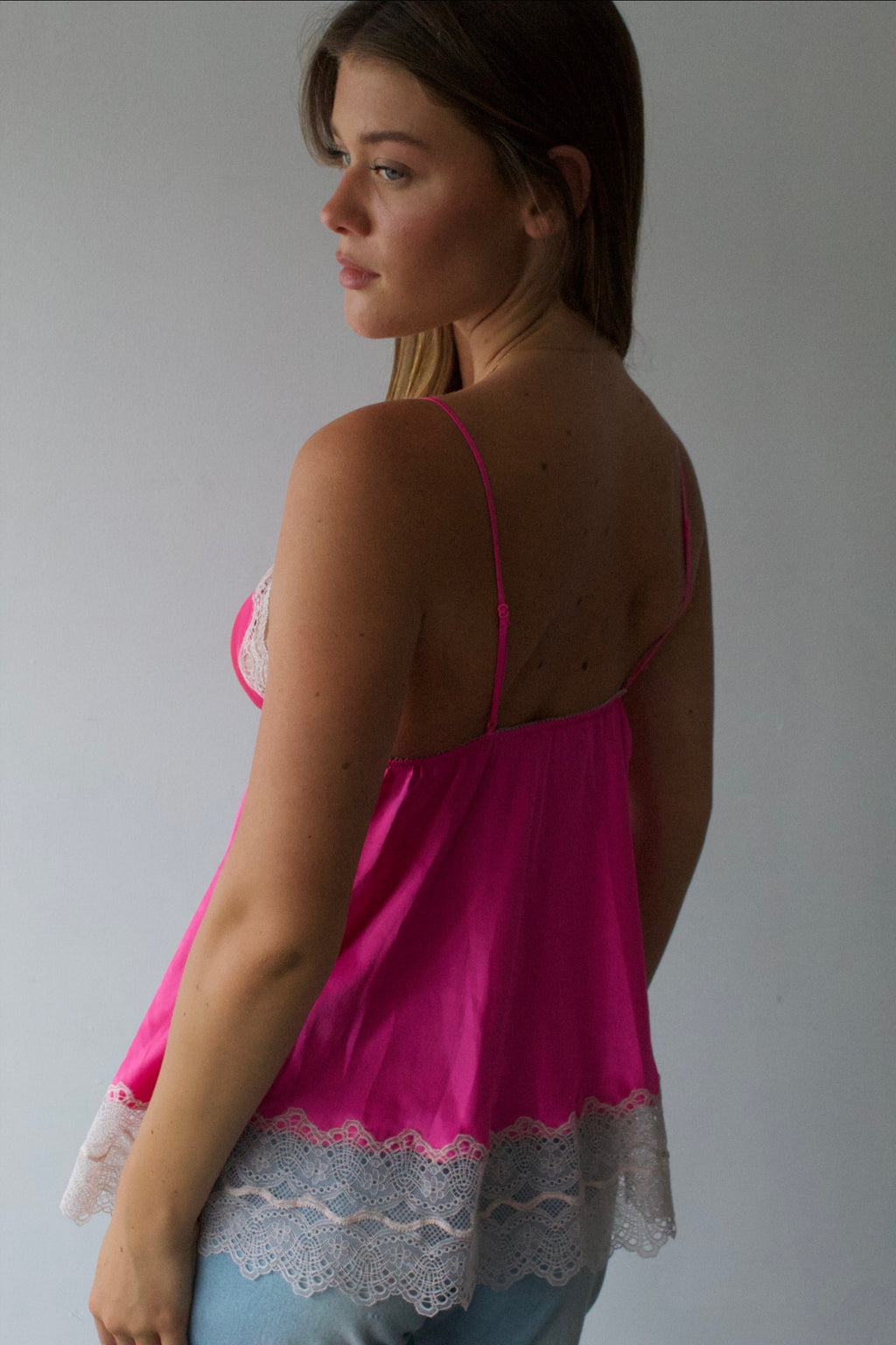 Victoria's Secret Pink Lace Top