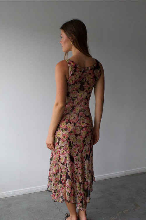 Bluemarine Anna Molinari Floral Dress