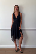 London Times Plunge Neckline Dress