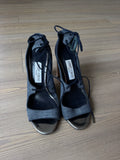 Jimmy Choo Lace Up Block Heel Sandal (38)