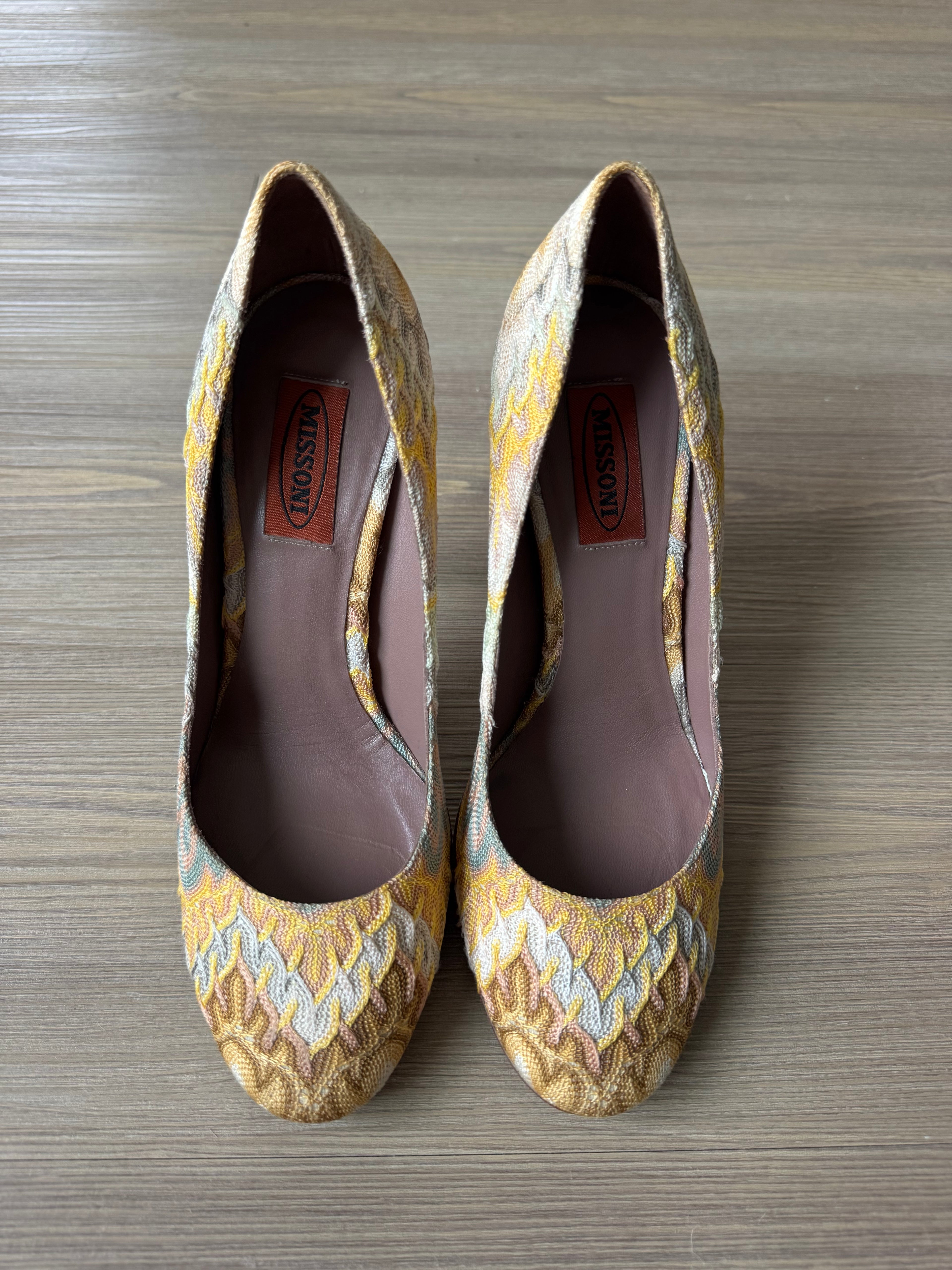 Missoni Woven Knit Pumps (36.5)