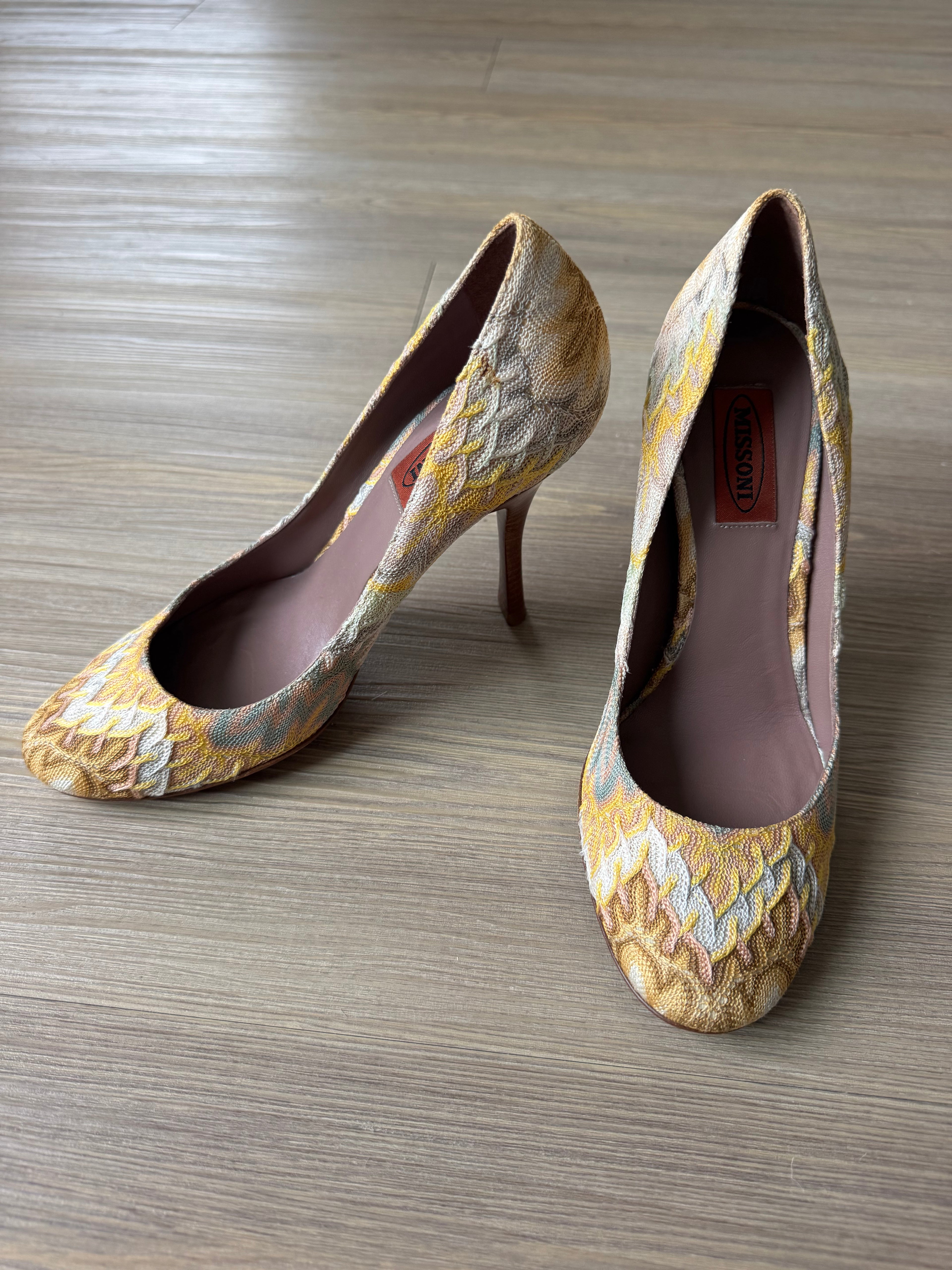 Missoni Woven Knit Pumps (36.5)