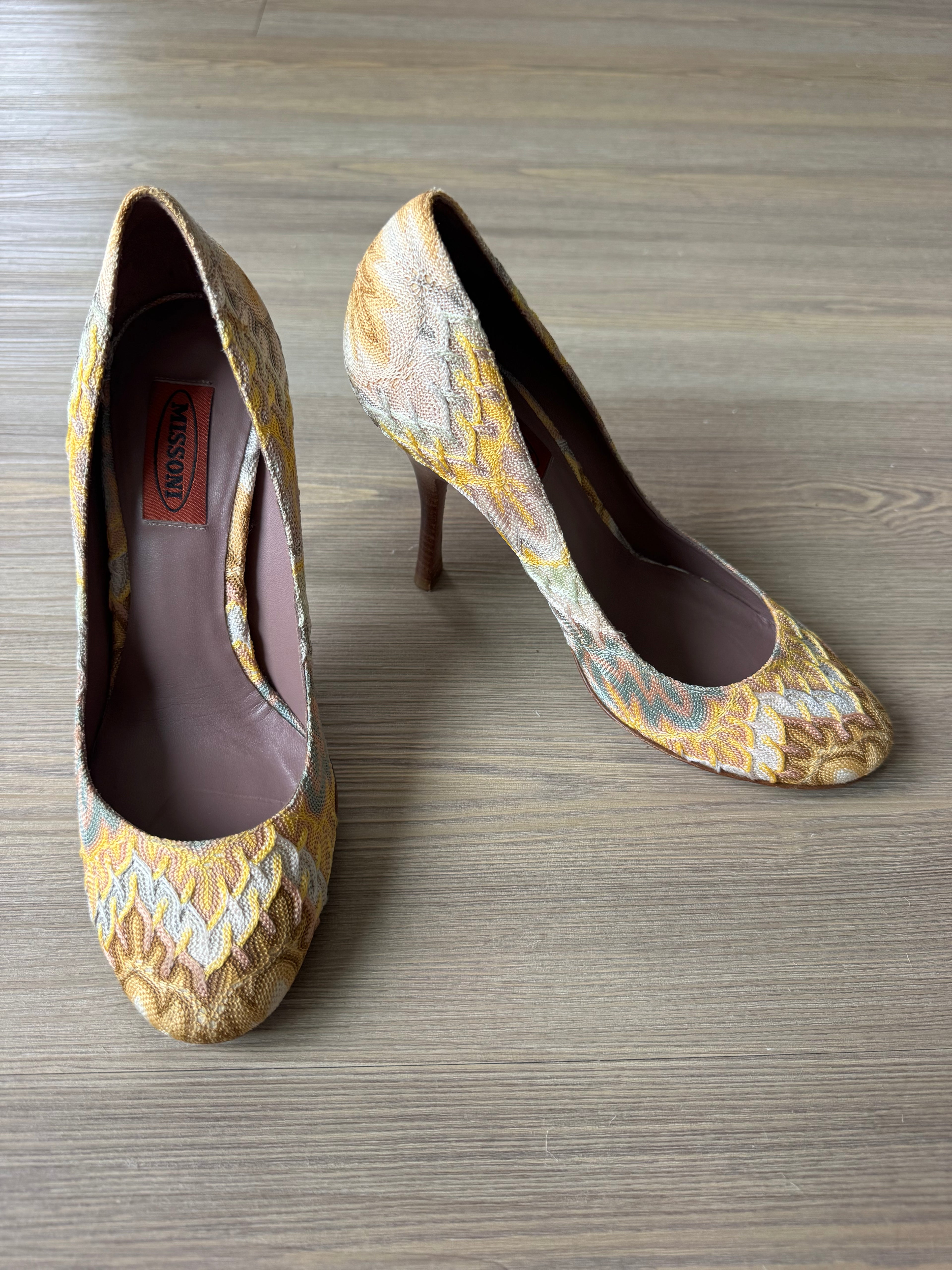 Missoni Woven Knit Pumps (36.5)