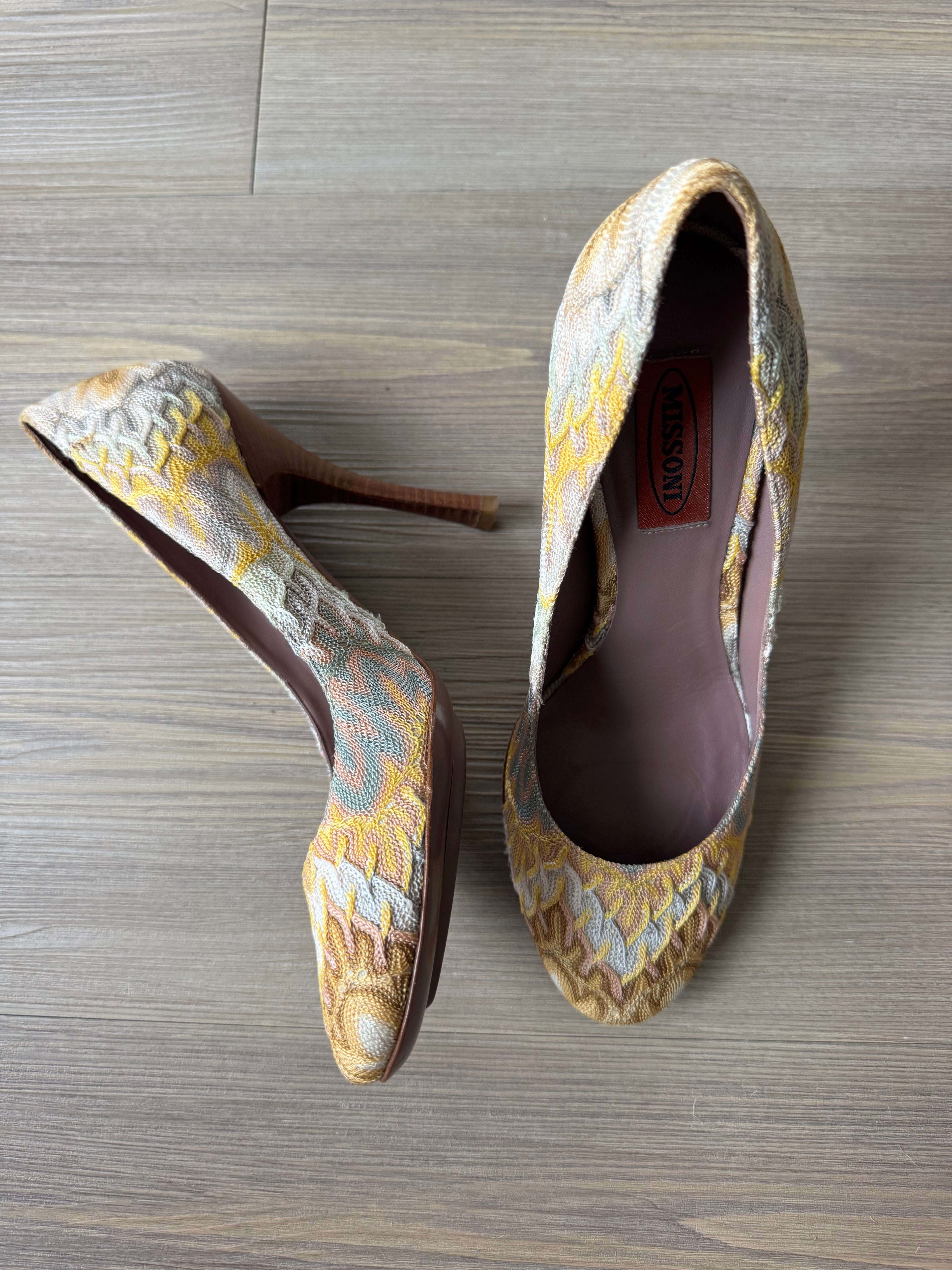 Missoni Woven Knit Pumps (36.5)