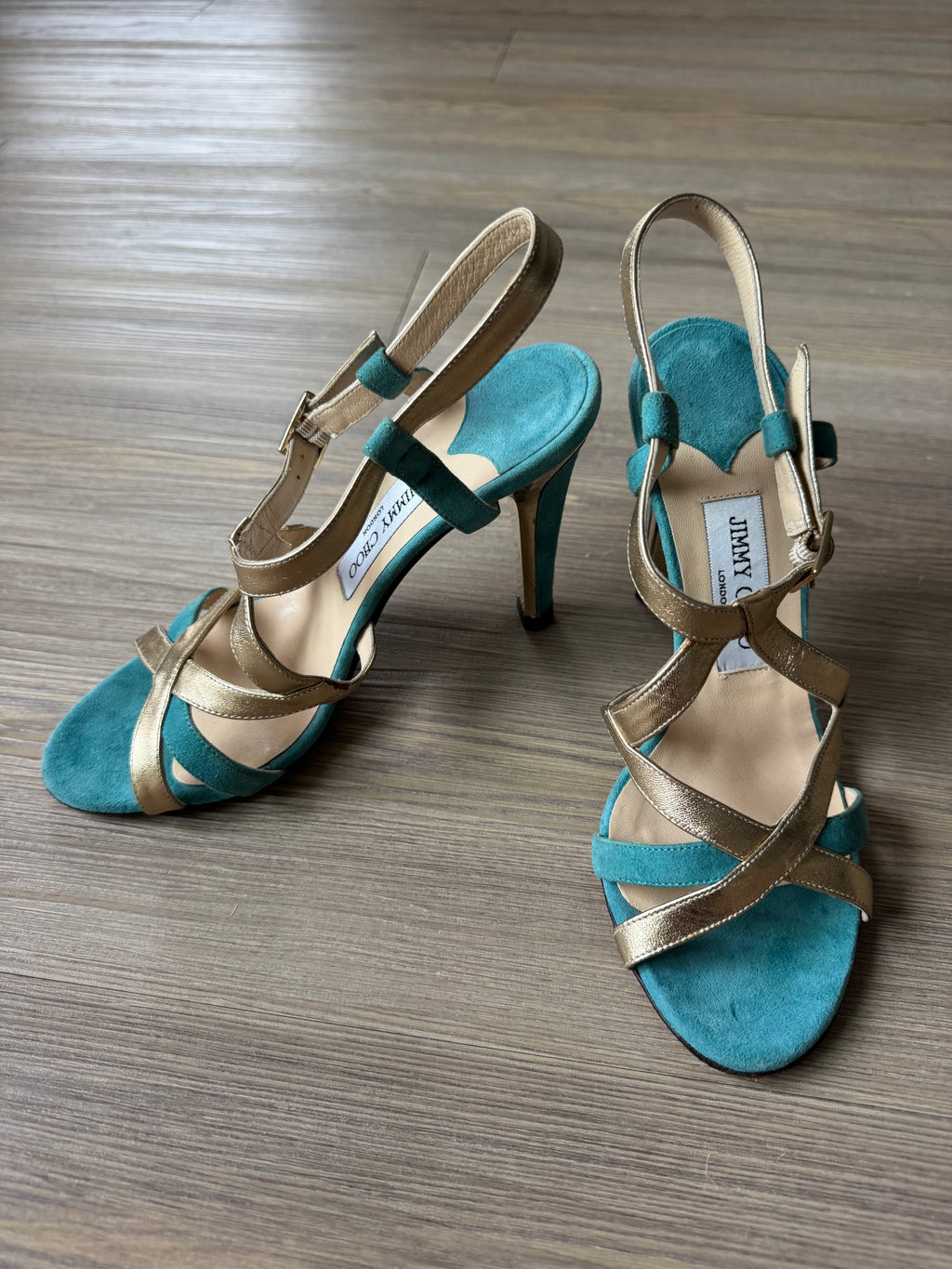 Jimmy Choo Strappy Heels (38)