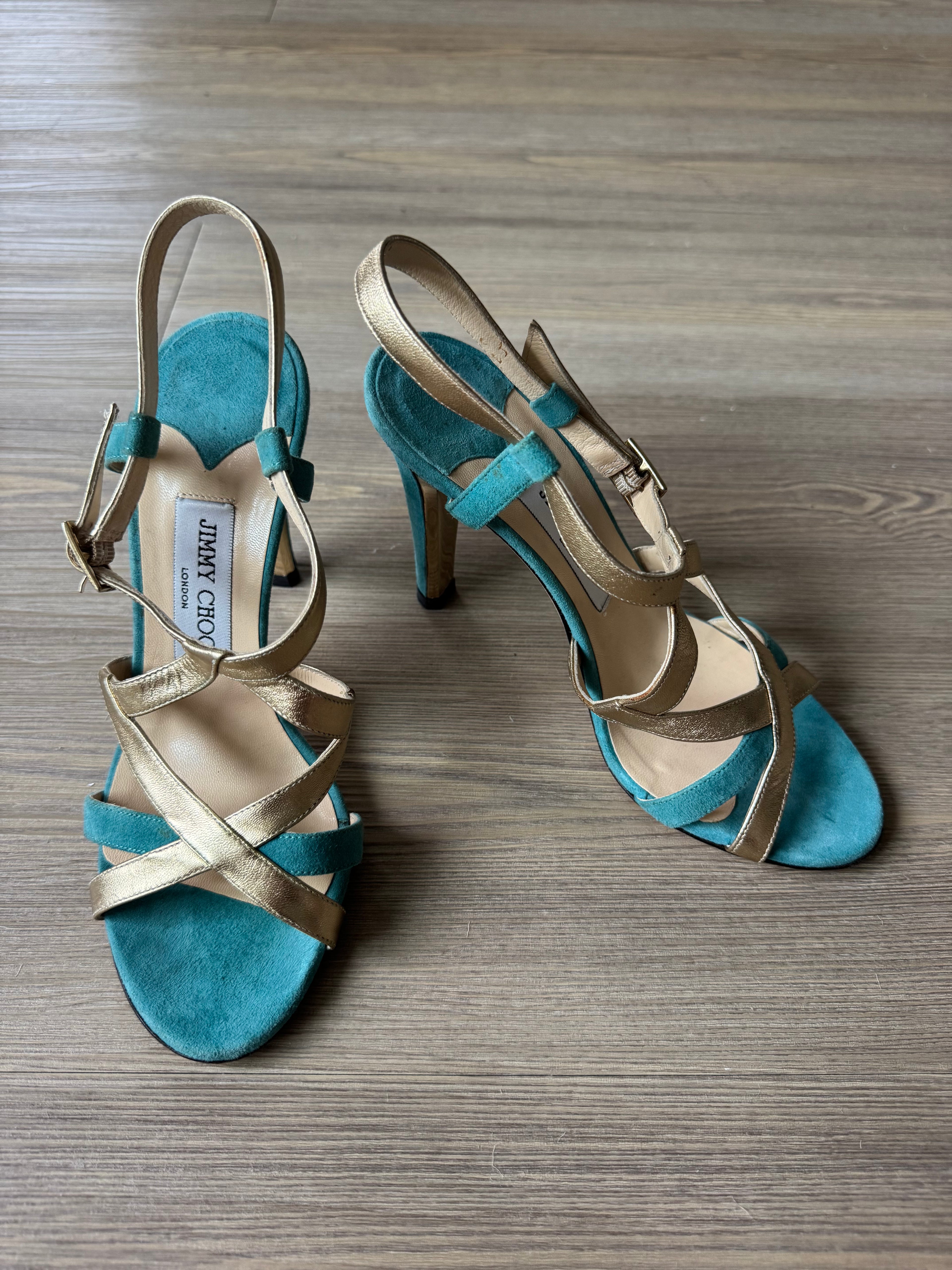 Jimmy Choo Strappy Heels (38)