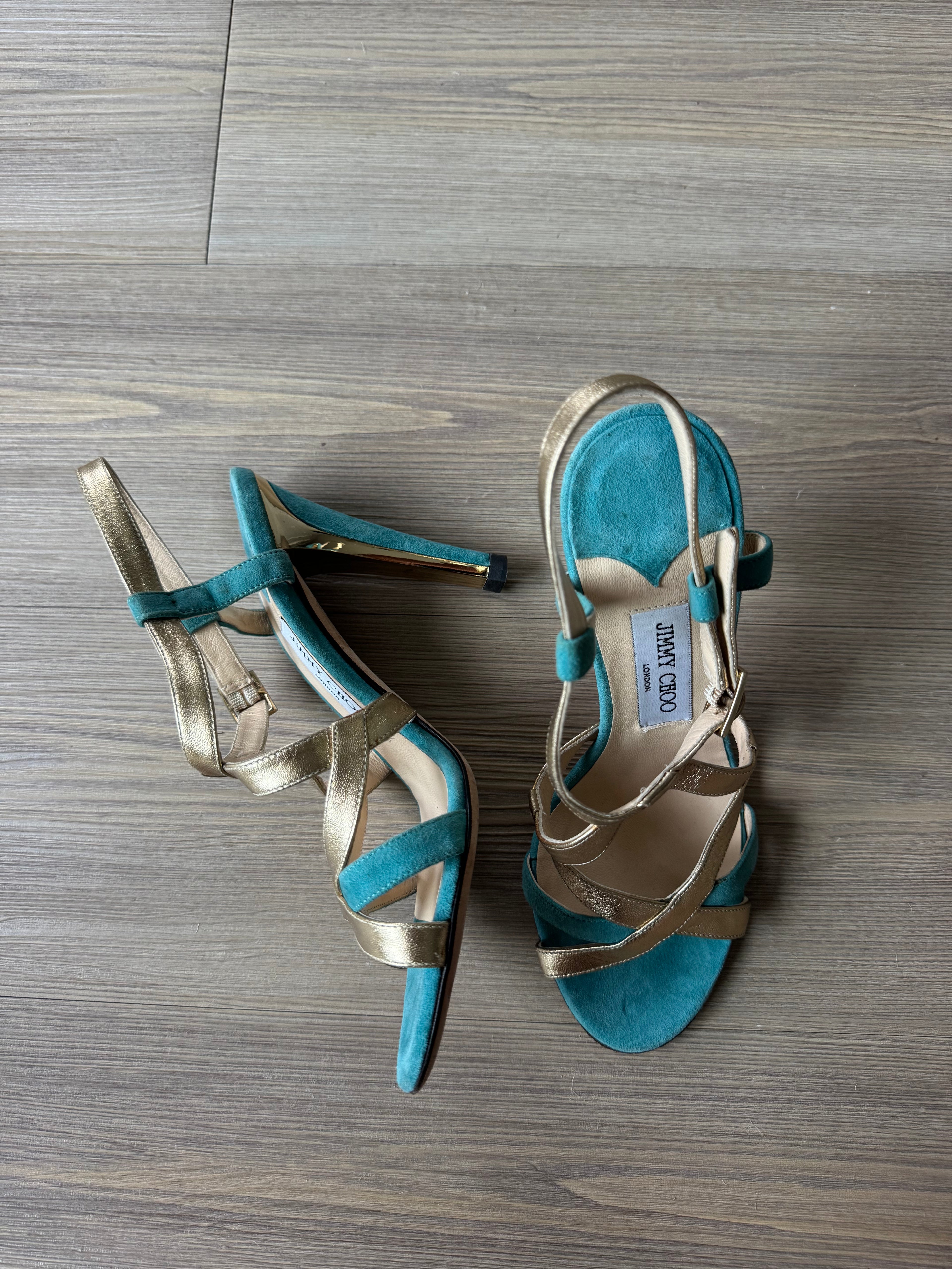 Jimmy Choo Strappy Heels (38)