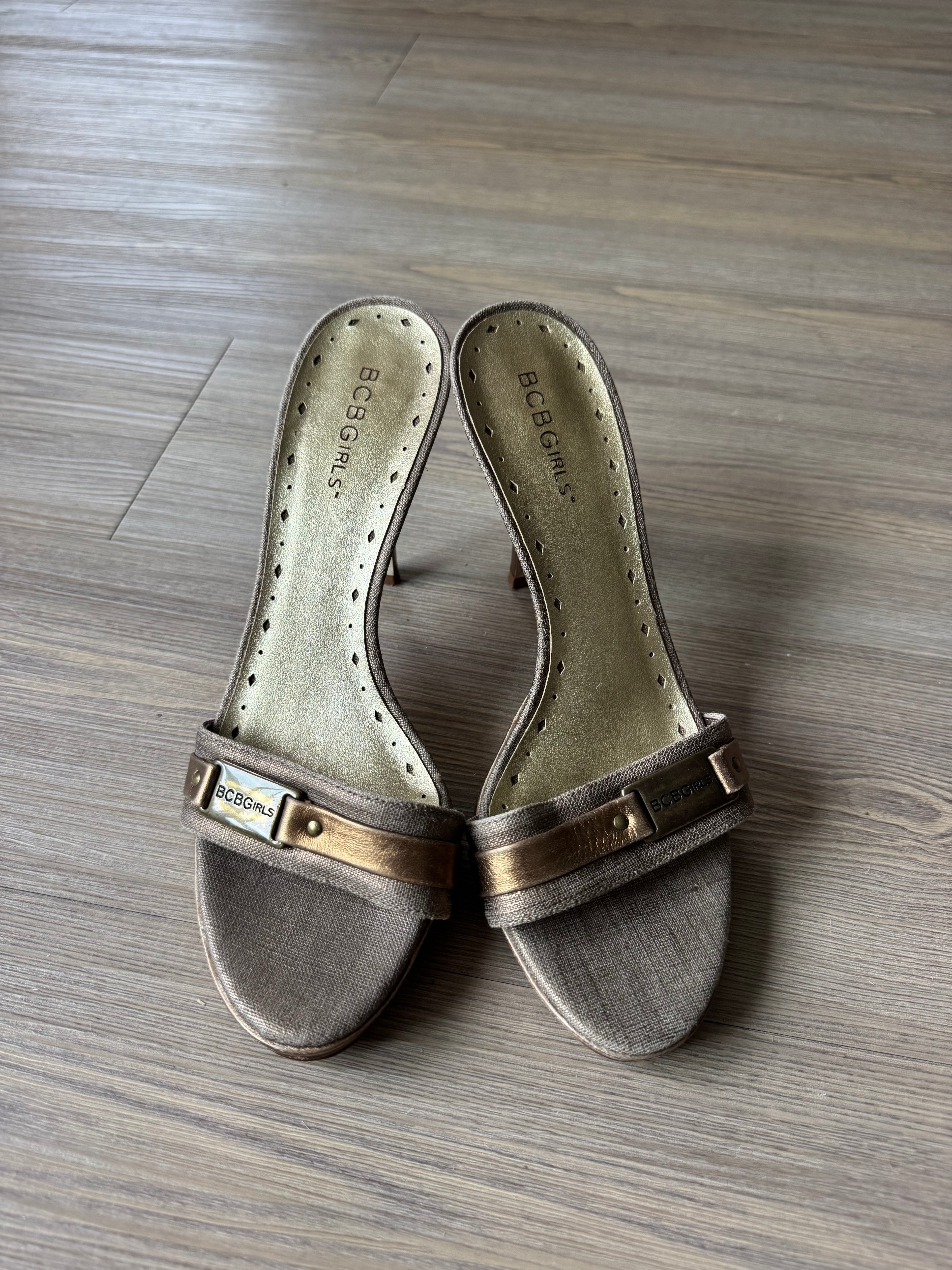 BCBGirls Metallic Heels (8)