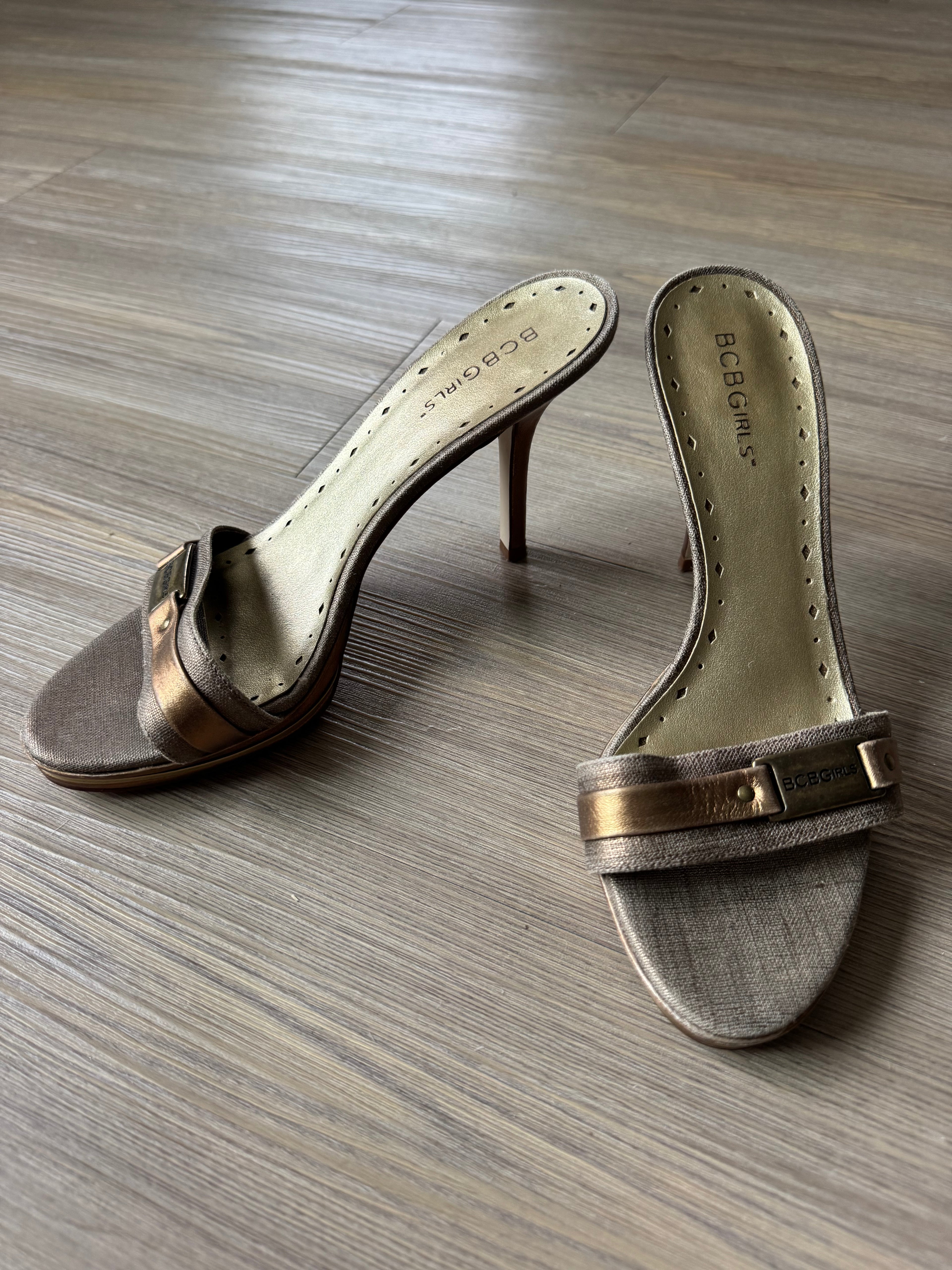 BCBGirls Metallic Heels (8)