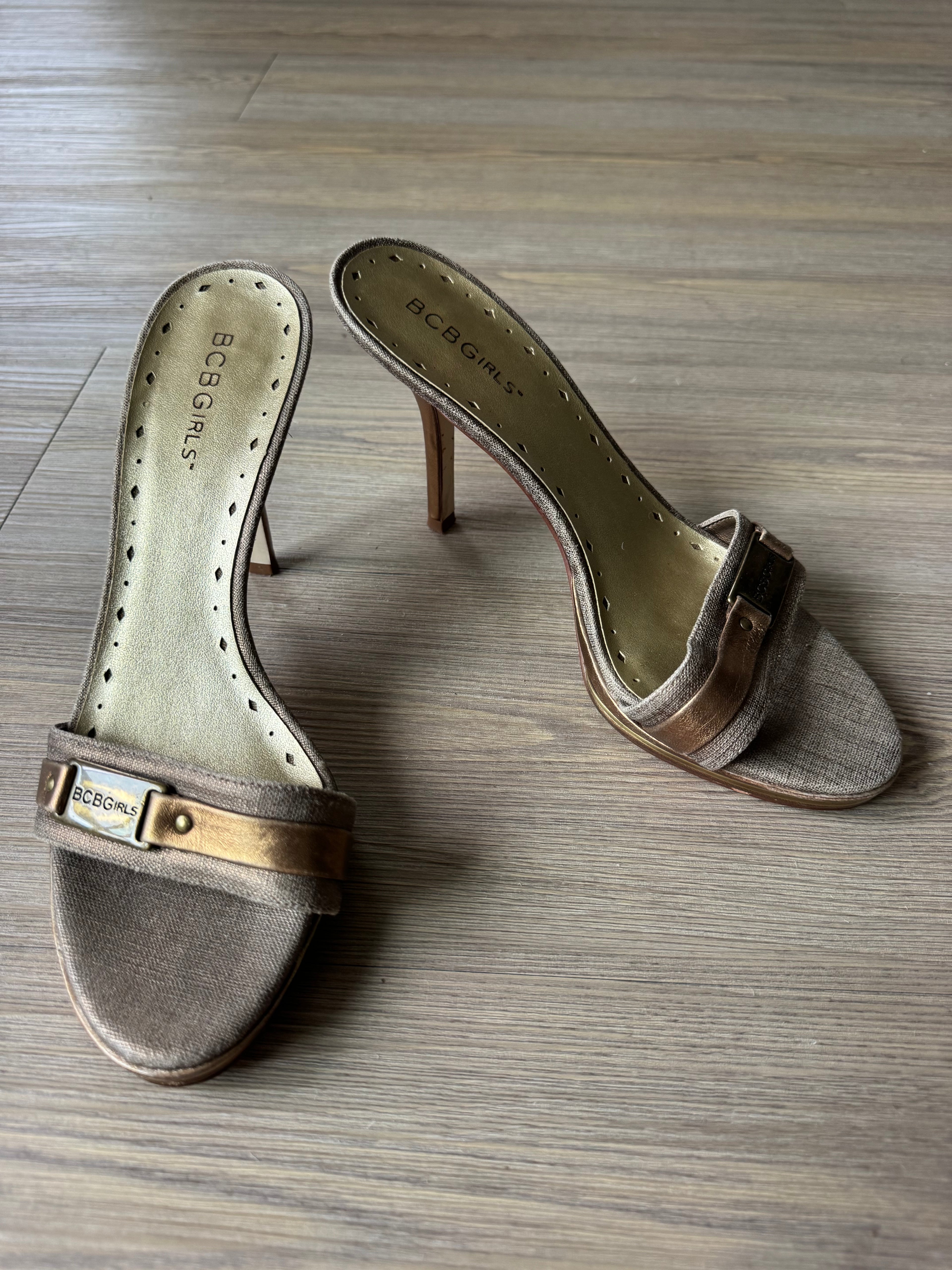 BCBGirls Metallic Heels (8)