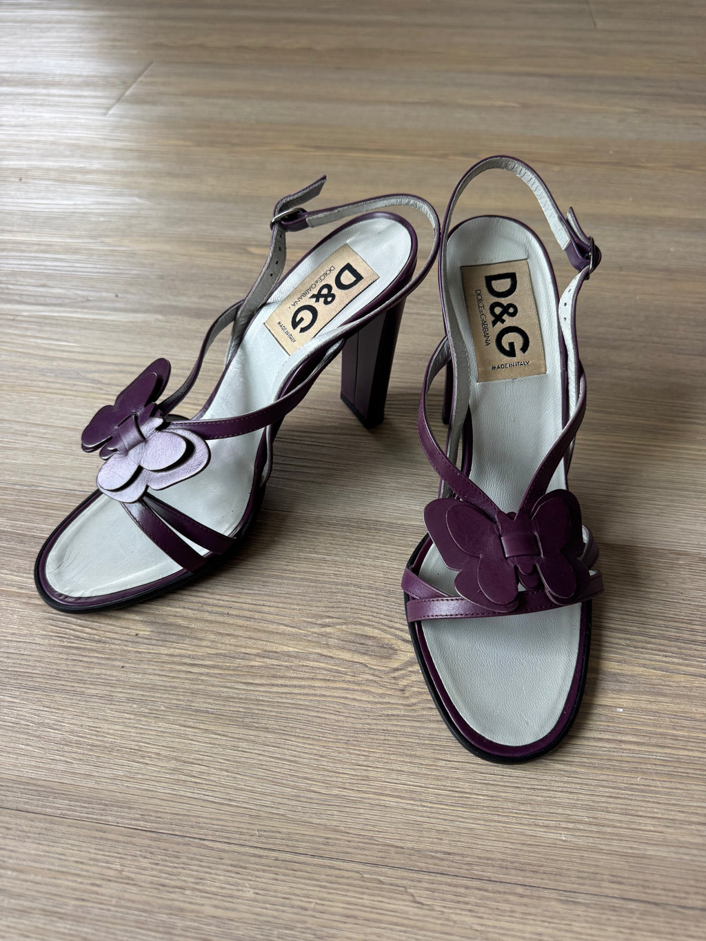 SS 1998 Dolce & Gabbana Butterfly Heels (39)