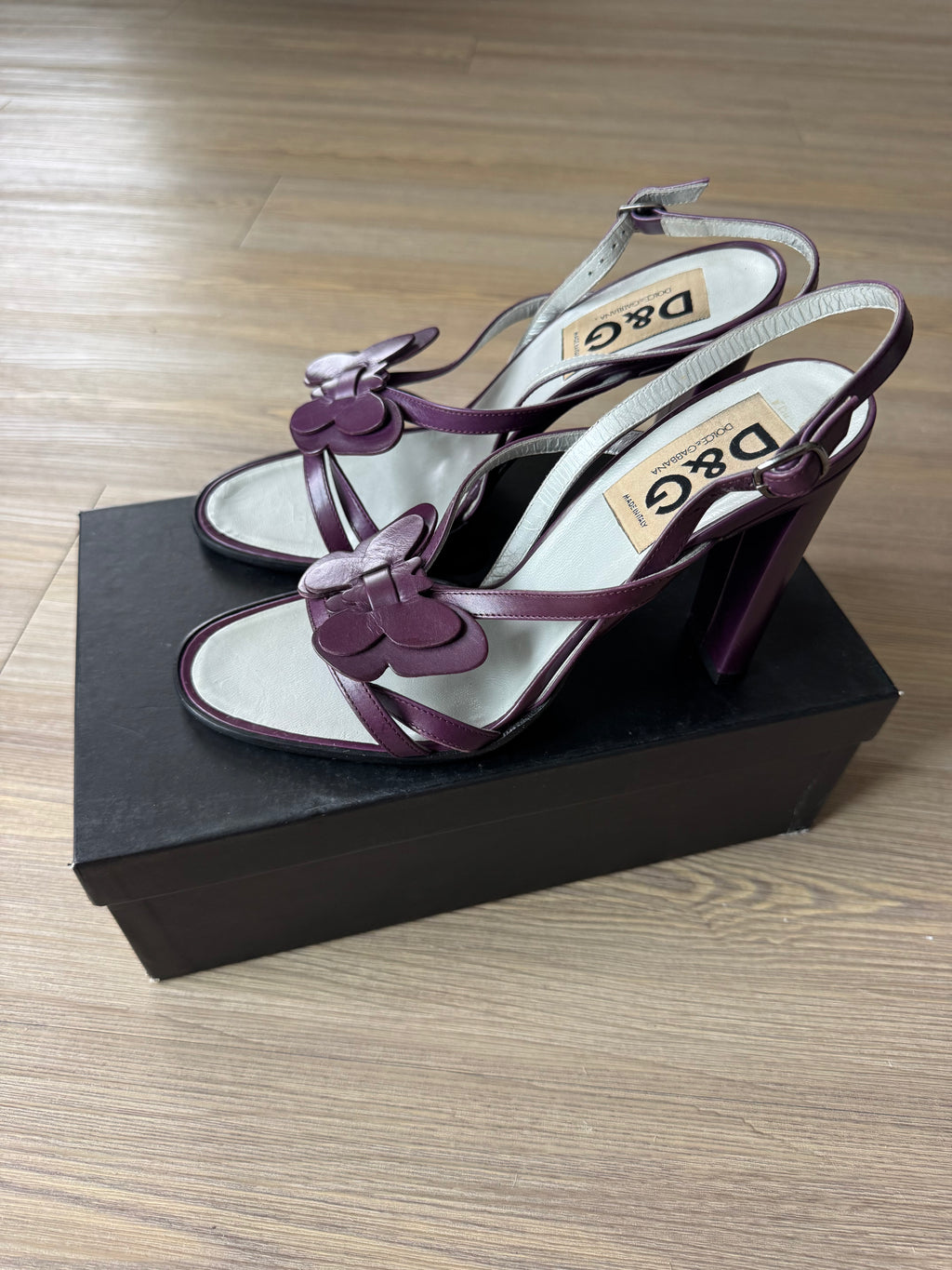 SS 1998 Dolce & Gabbana Butterfly Heels (39)